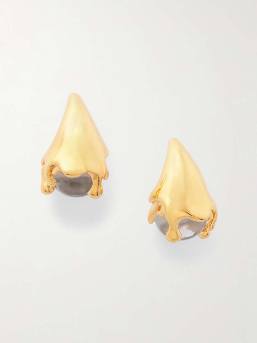 Bottega Veneta tone Quartz Earrings