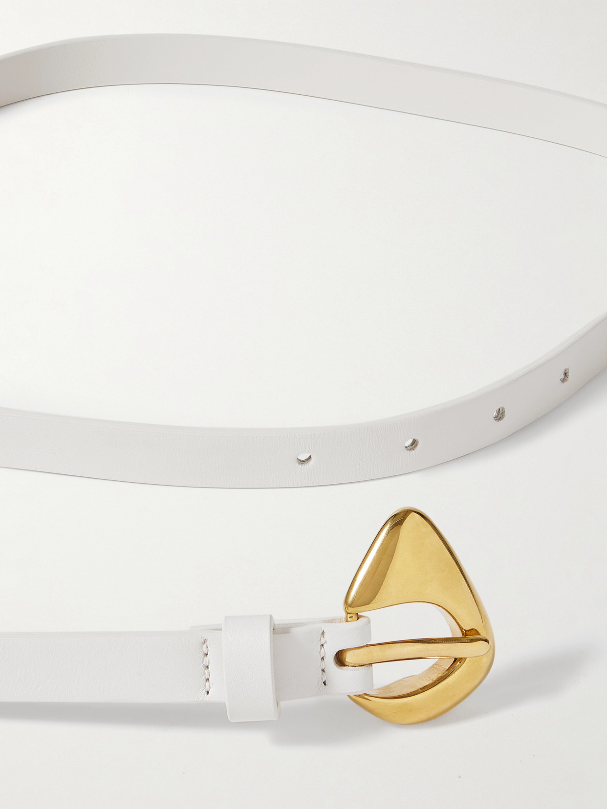Bottega Veneta Women Fin Belt In Off-white