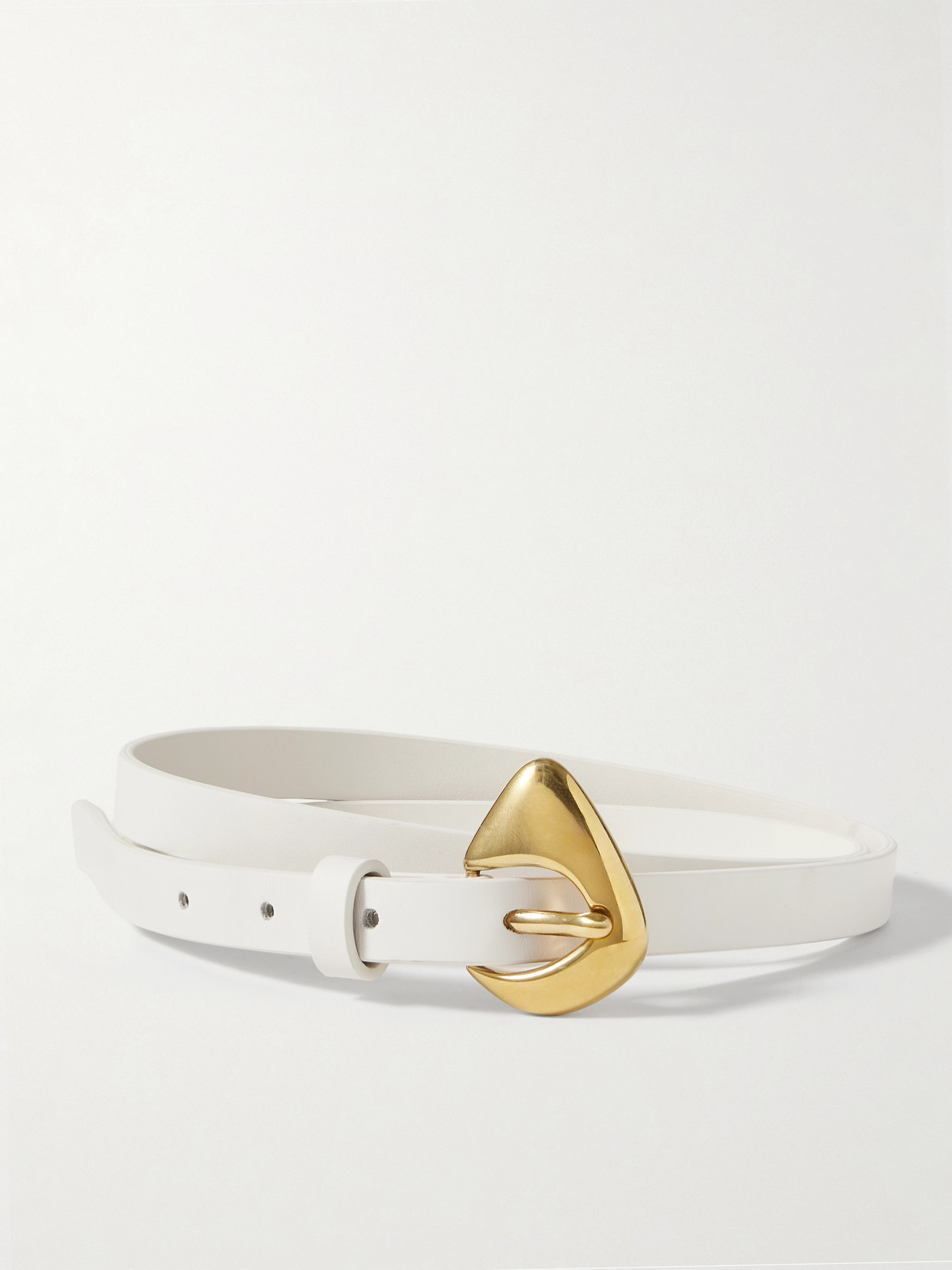Bottega Veneta Women Fin Belt In Off-white