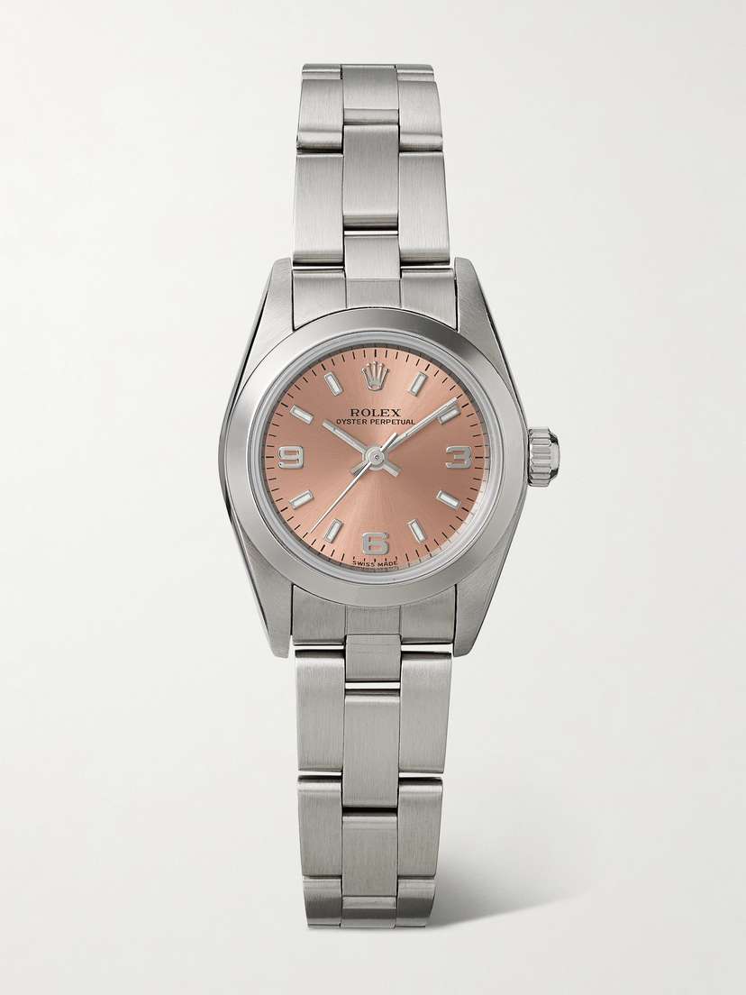 Stephanie Windsor + Rolex Vintage 1999 Oyster Perpetual Automatic 26mm Stainless Steel Watch