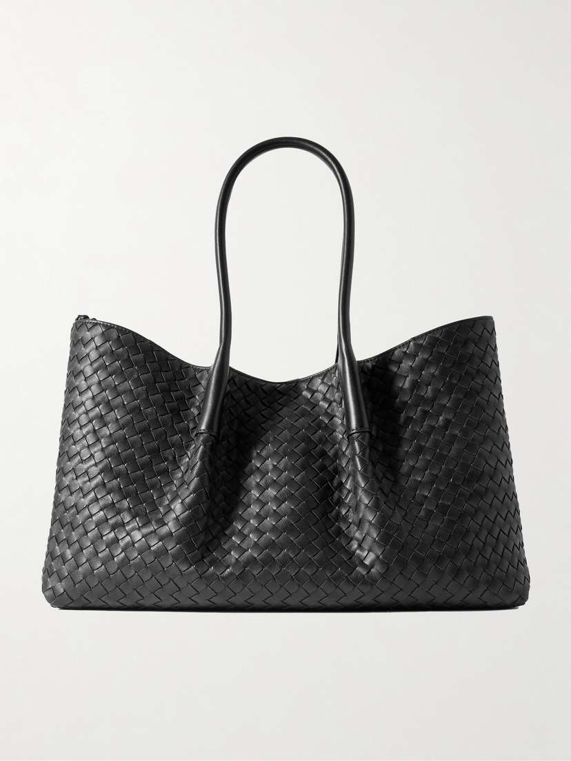 Bottega Veneta Pinacoteca Medium Reversible Intrecciato Leather Tote
