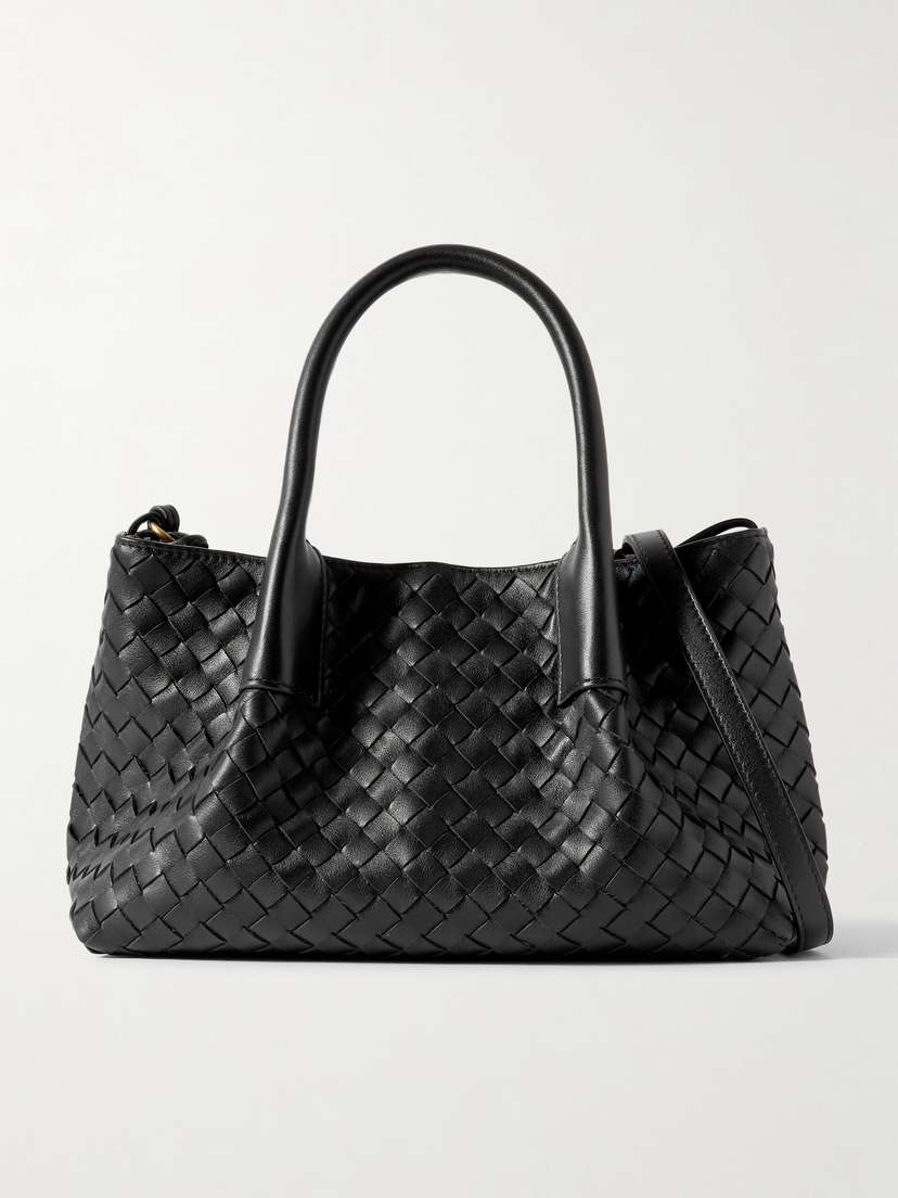 Bottega Veneta Pinacoteca Small Intrecciato Leather Tote