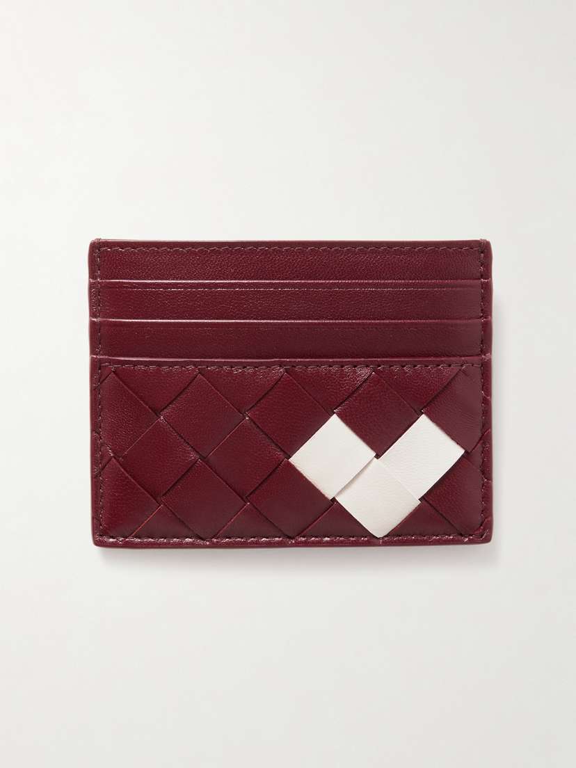 Bottega Veneta Intrecciato Leather Cardholder