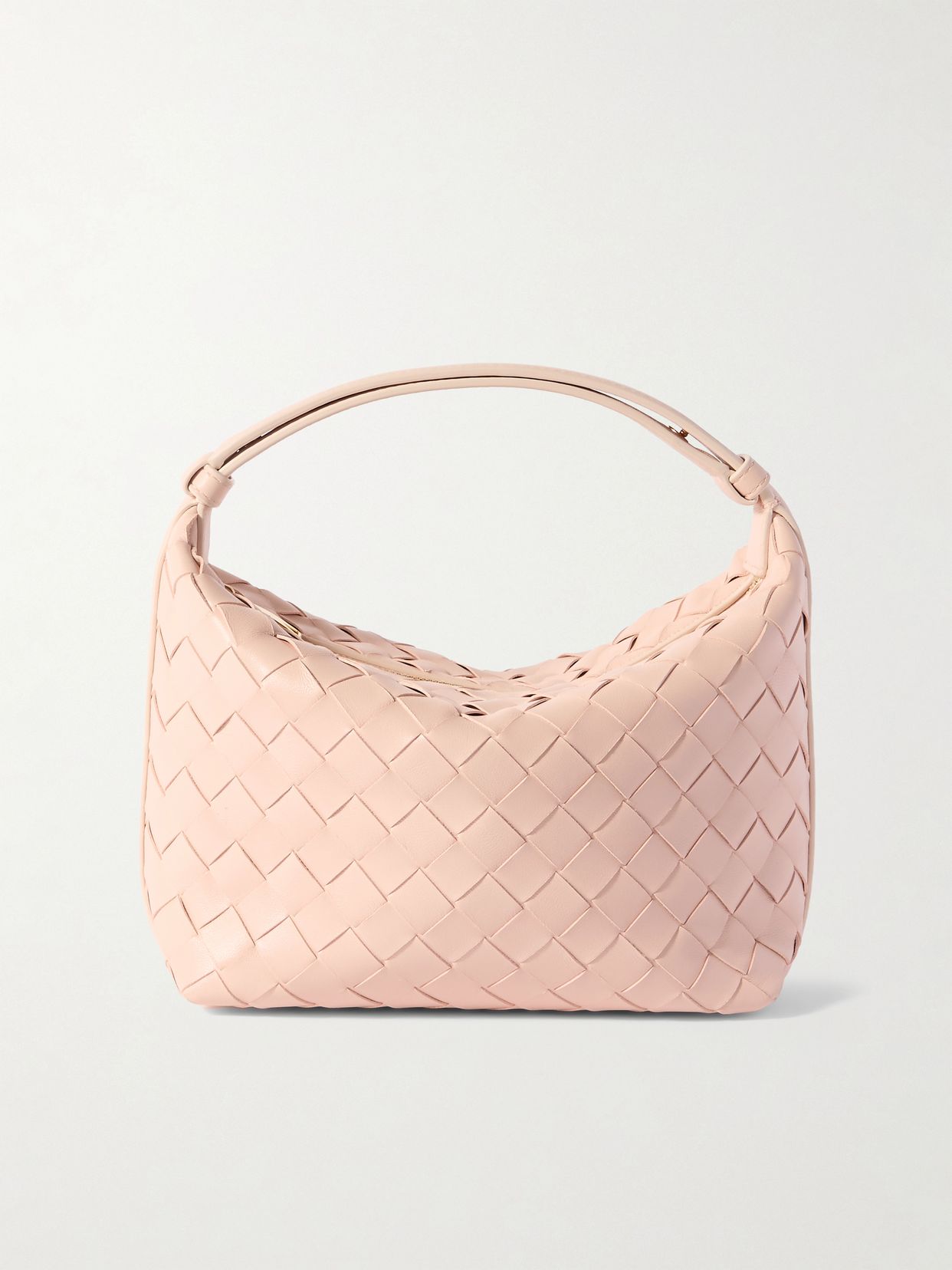 wallace mini intrecciato leather shoulder bag
