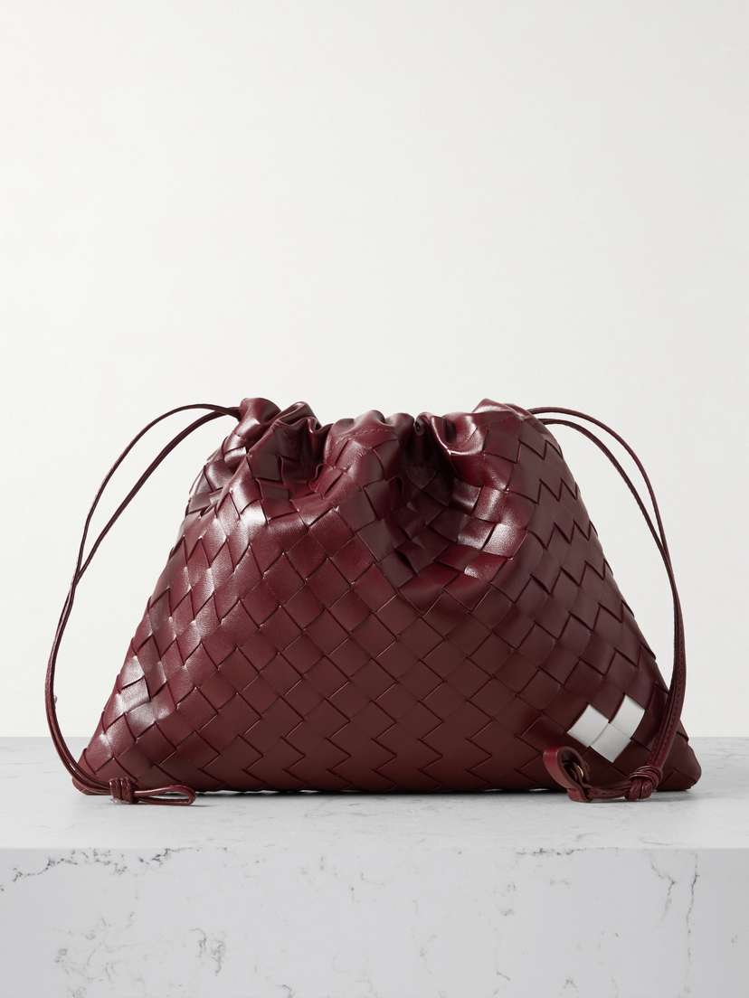 Bottega Veneta Intrecciato Leather Pouch