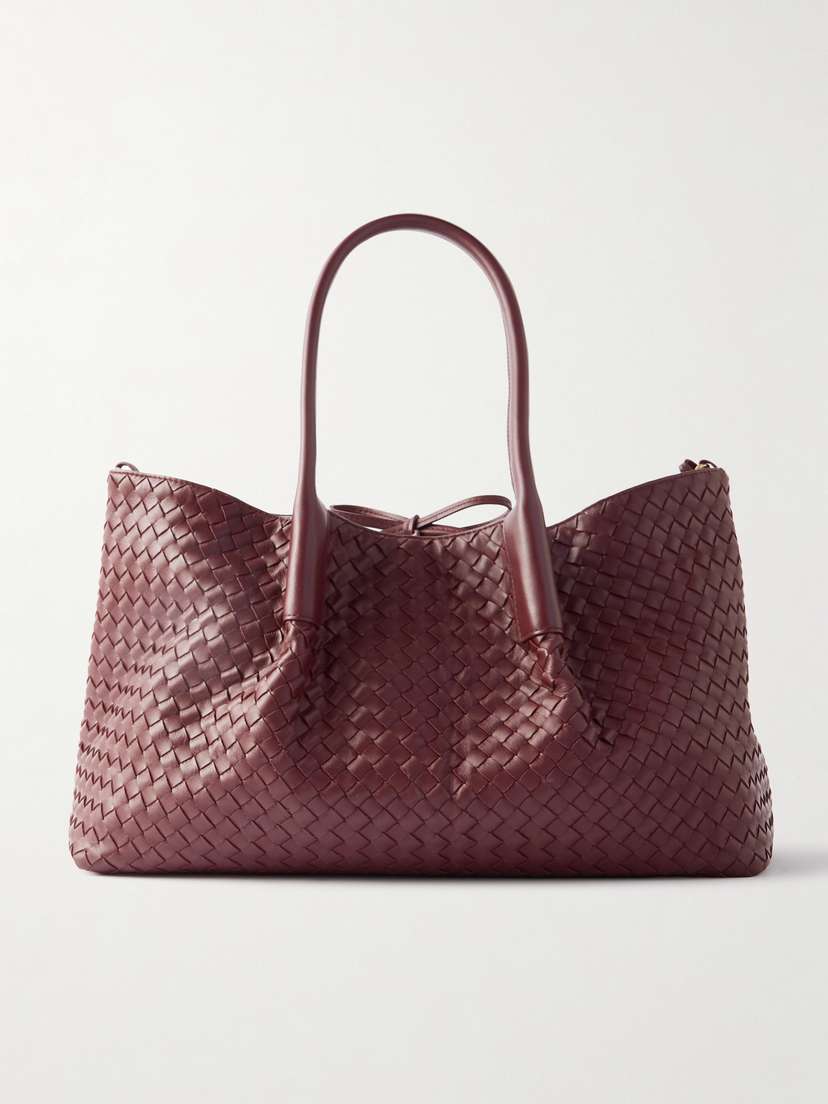 Bottega Veneta Pinacoteca Reversible Intrecciato Leather Tote