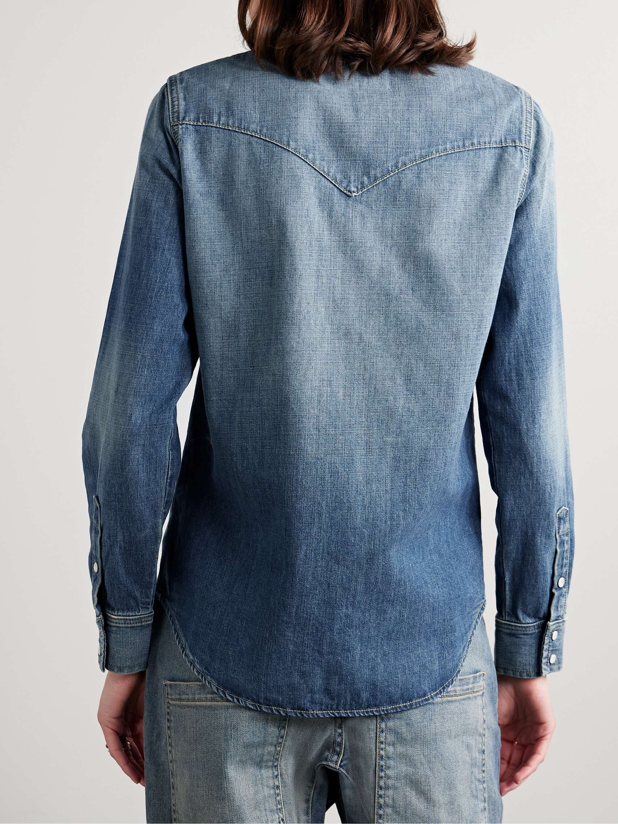 NILI LOTAN Travis denim shirt