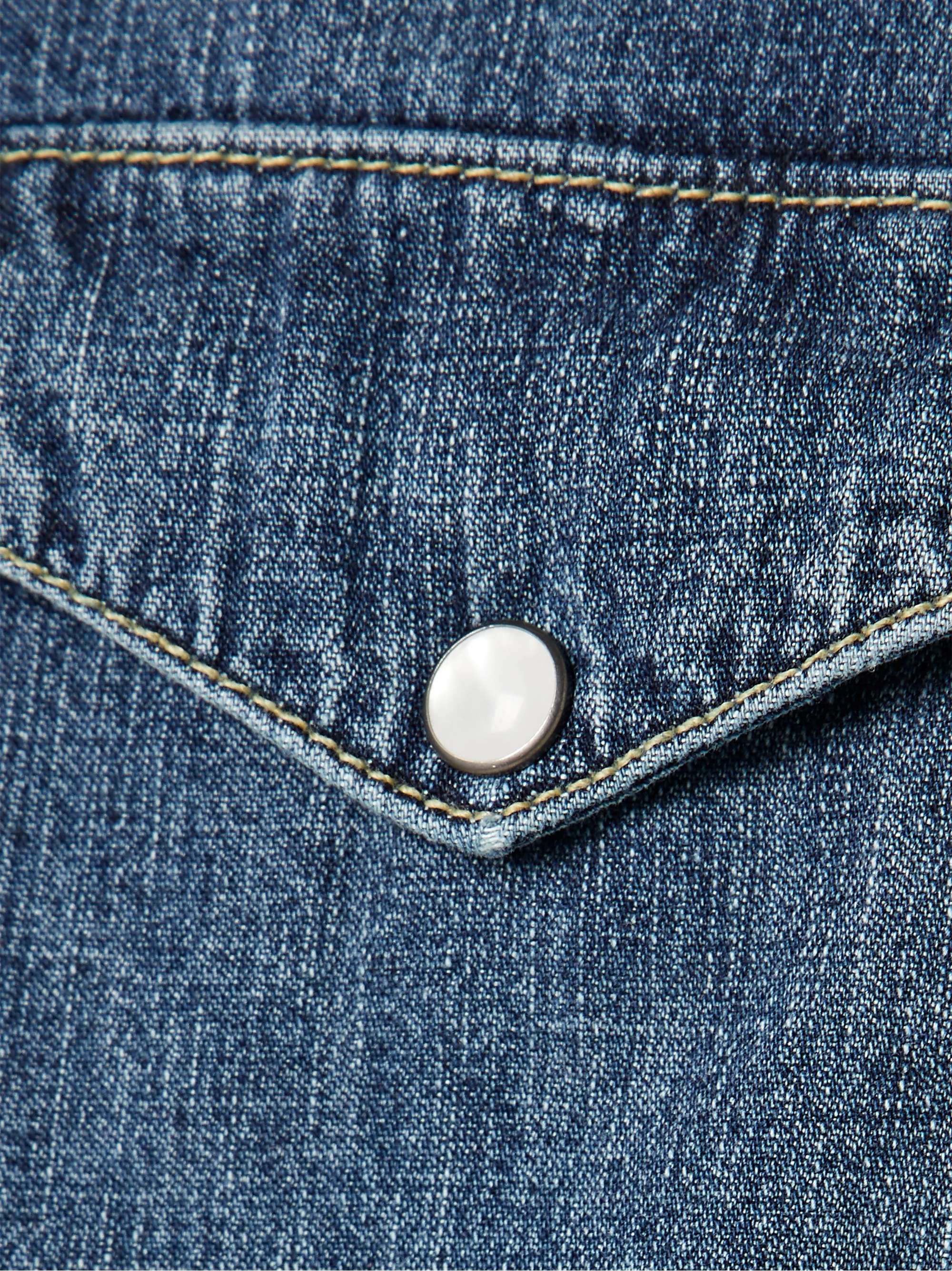 NILI LOTAN Travis denim shirt