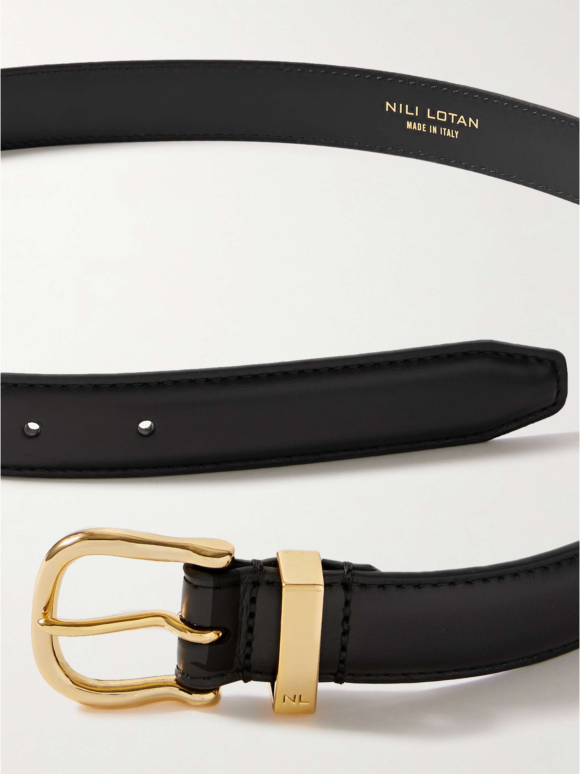 NILI LOTAN Louise leather belt