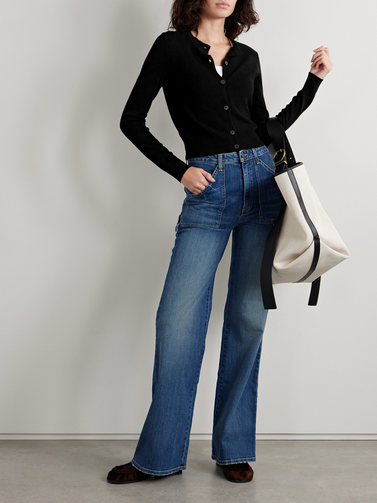 NILI LOTAN MARCH CASHMERE CARDIGAN