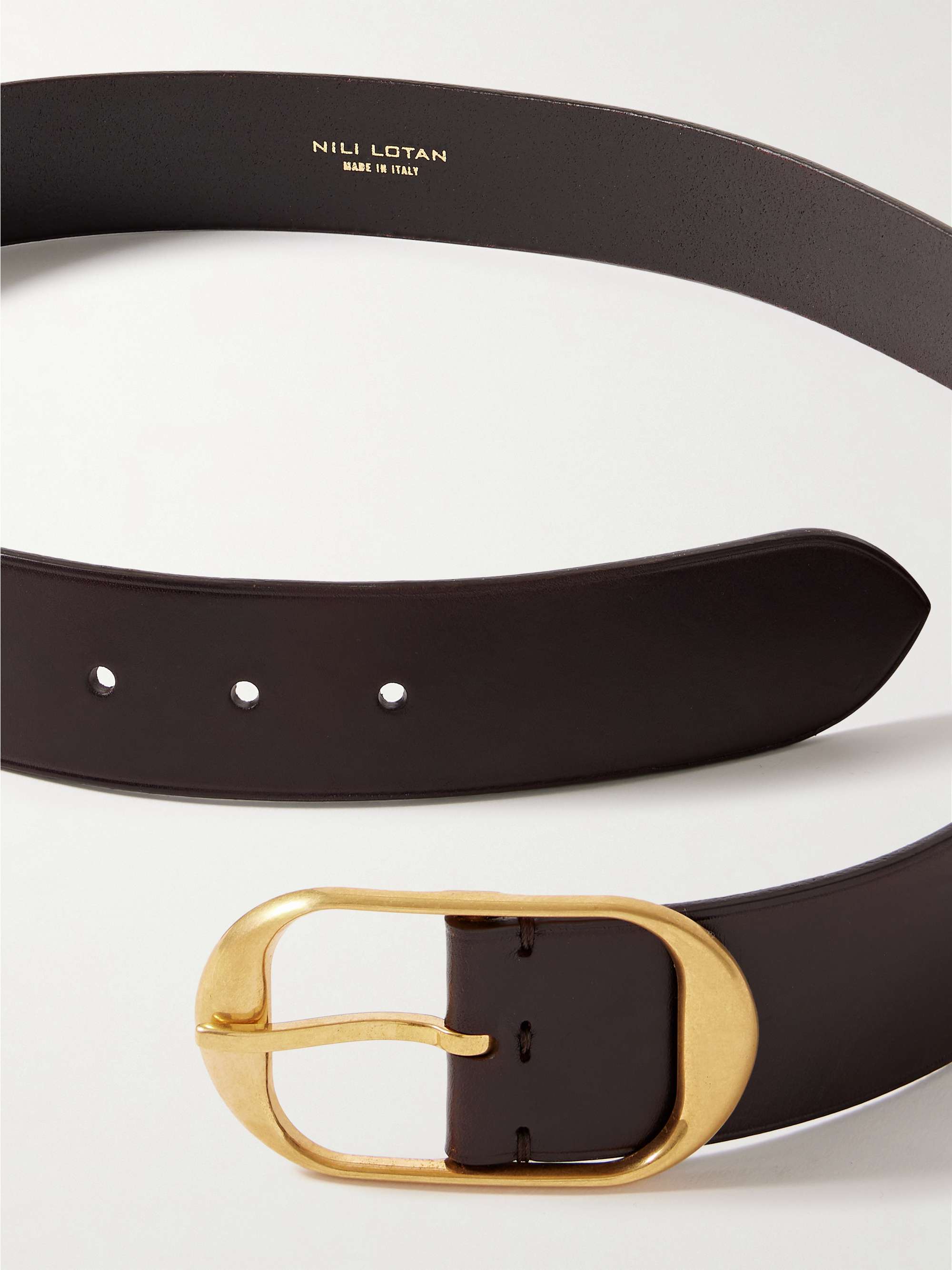 NILI LOTAN Nili leather belt