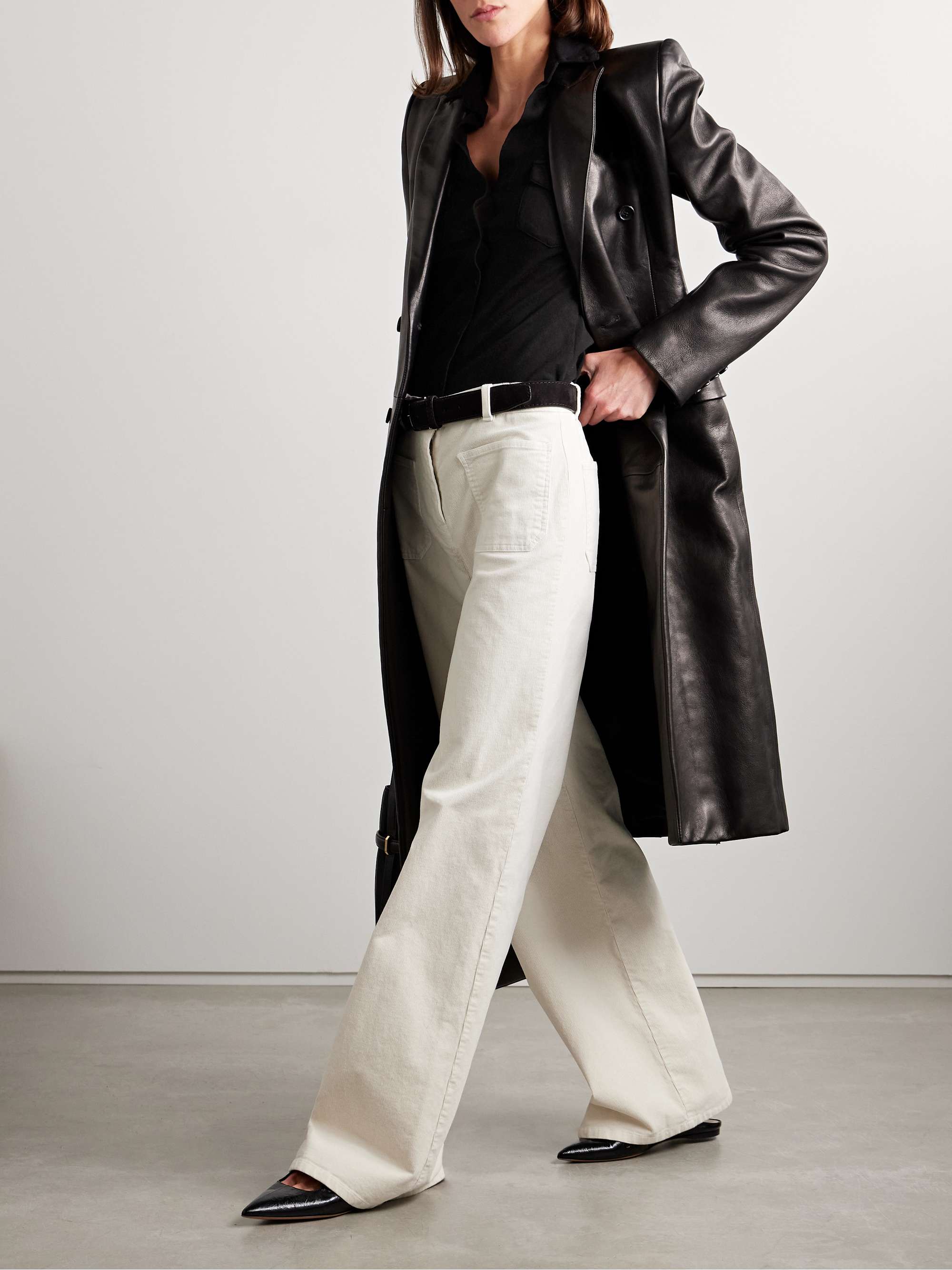 NILI LOTAN Liam cotton-jersey shirt | NET-A-PORTER NILI LOTAN Liam cotton-jersey shirt | NET-A-PORTER