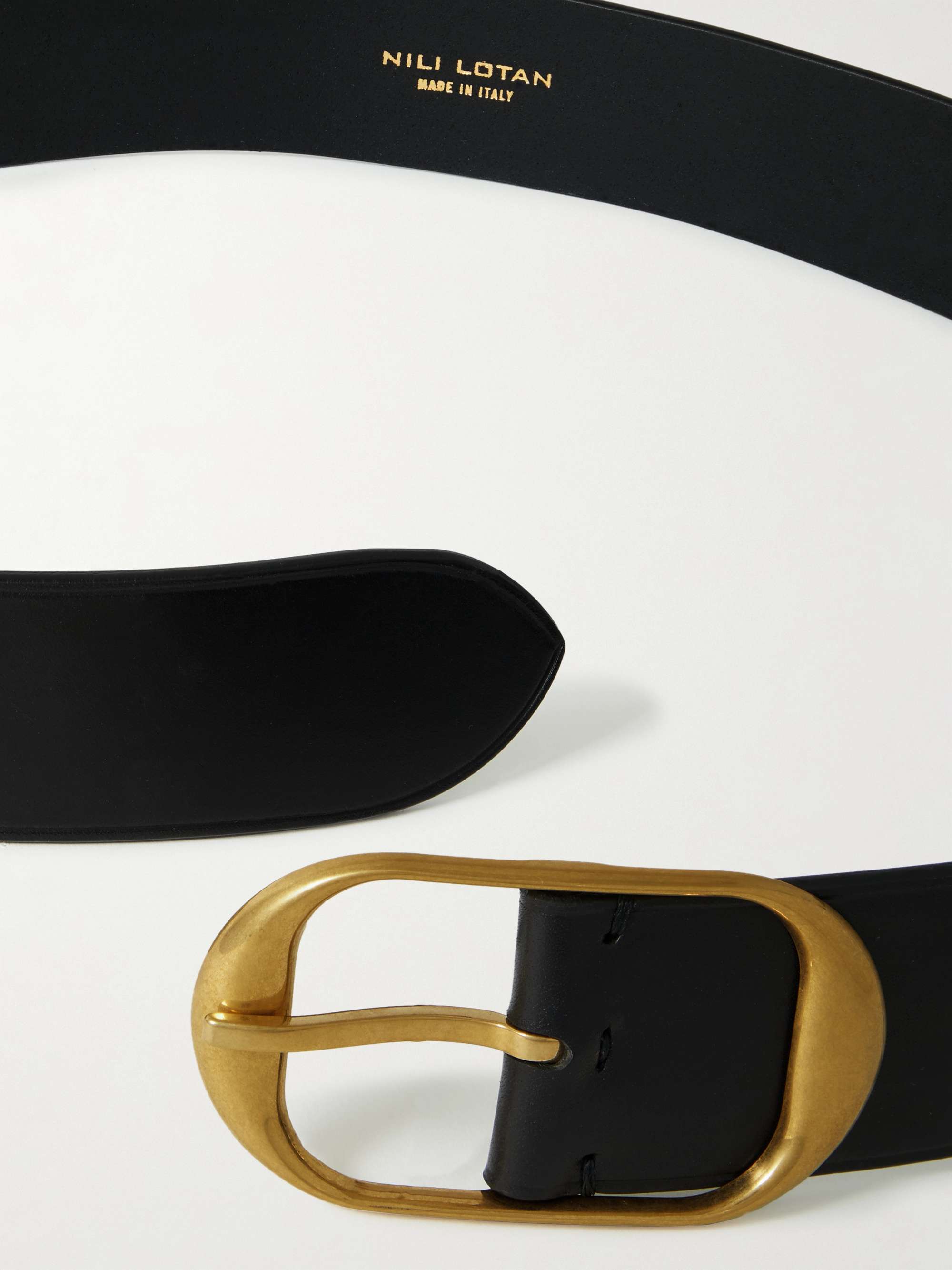 NILI LOTAN Nili leather belt
