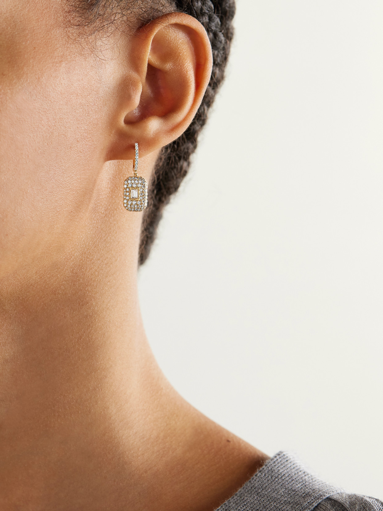 Shay 18-karat Gold Diamond Earrings In Gold
