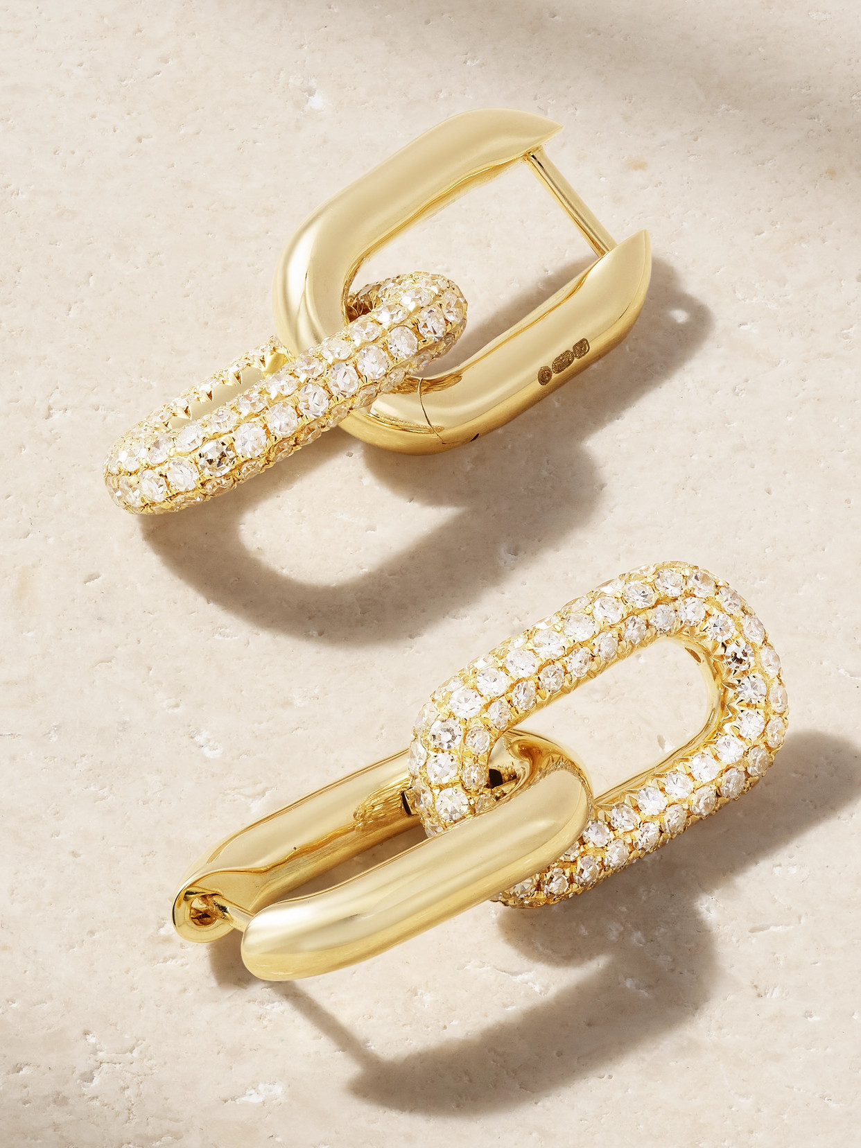 Shay 18-karat Gold Diamond Earrings In Gold