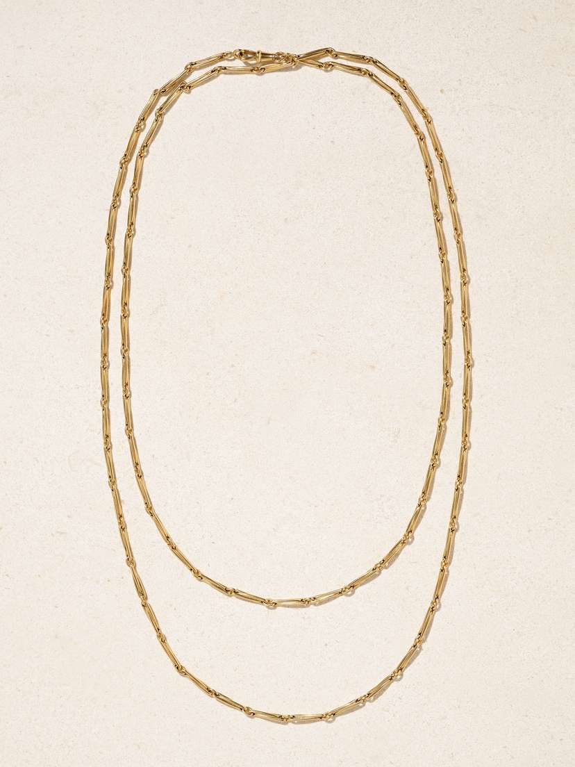 Stephanie Windsor Belle Époque 1900 18-karat Gold Necklace