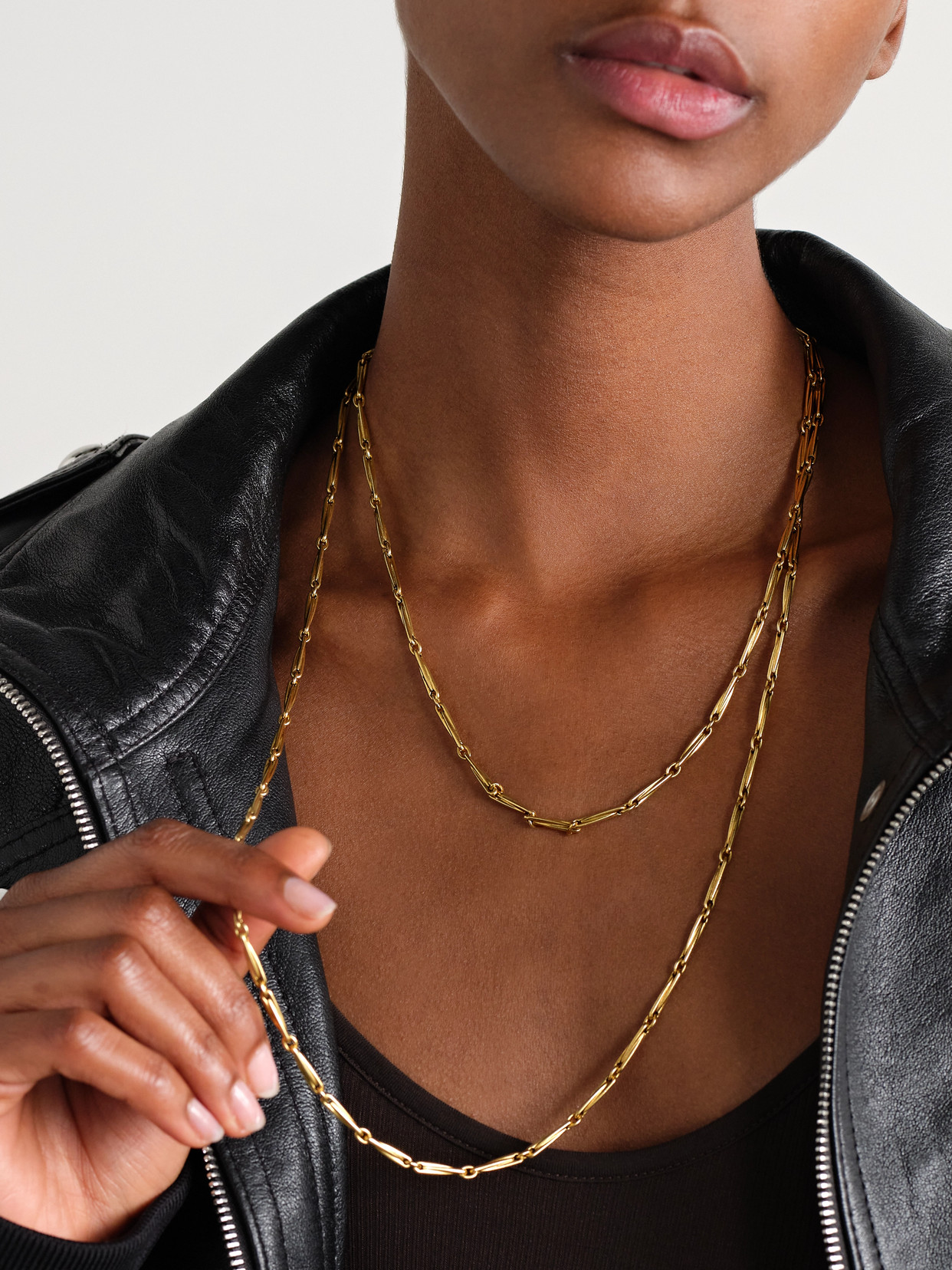 Stephanie Windsor Belle Époque 1900 18-karat Gold Necklace In Gold