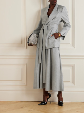 Sasuphi Lauren belted wool blazer