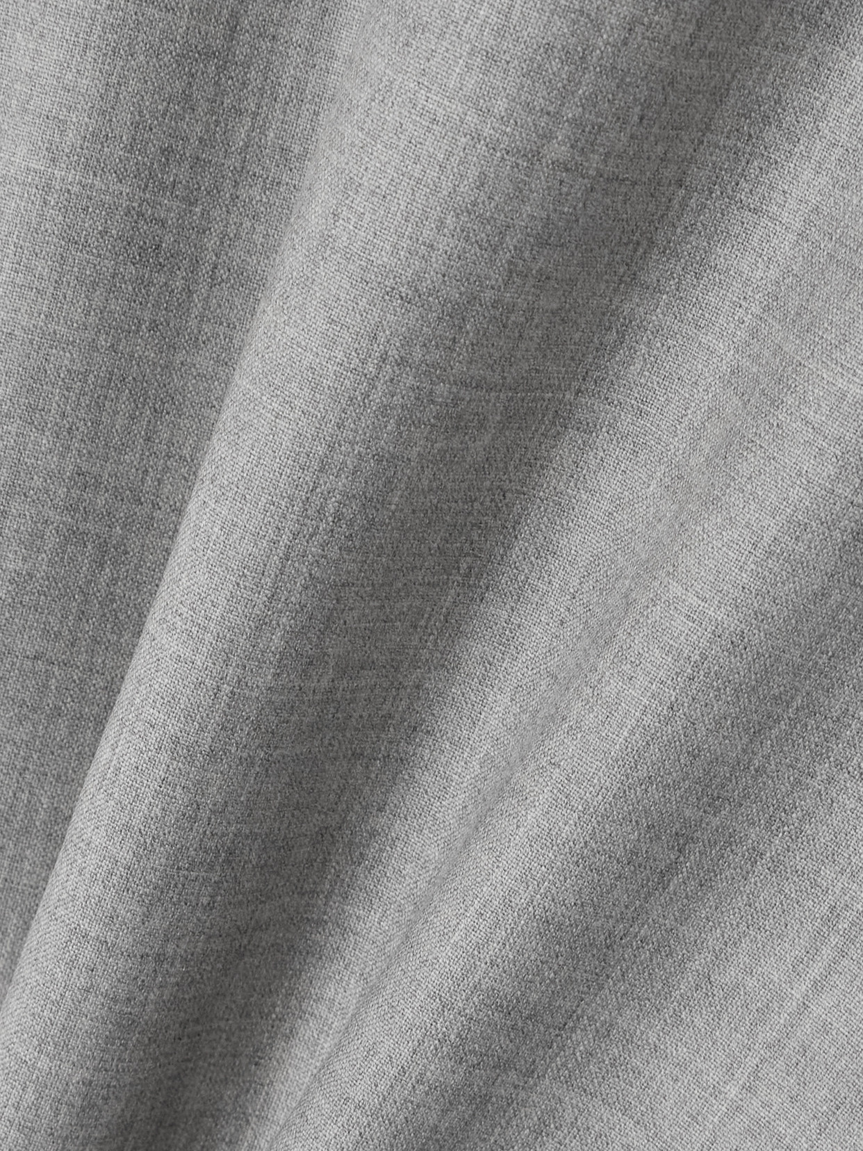 Sasuphi Lauren Frayed Wool Maxi Skirt In Gray