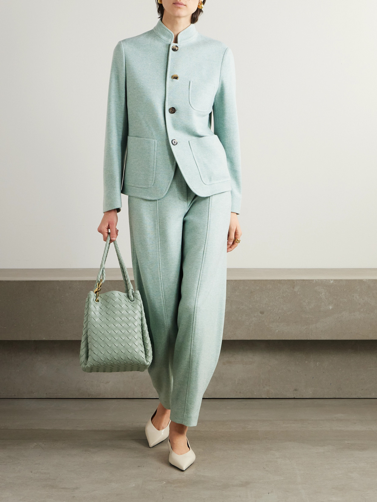 Mini Spagna Cashmere-Blend Jacket