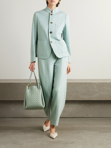 Loro Piana Mini Spagna cashmere-blend jacket
