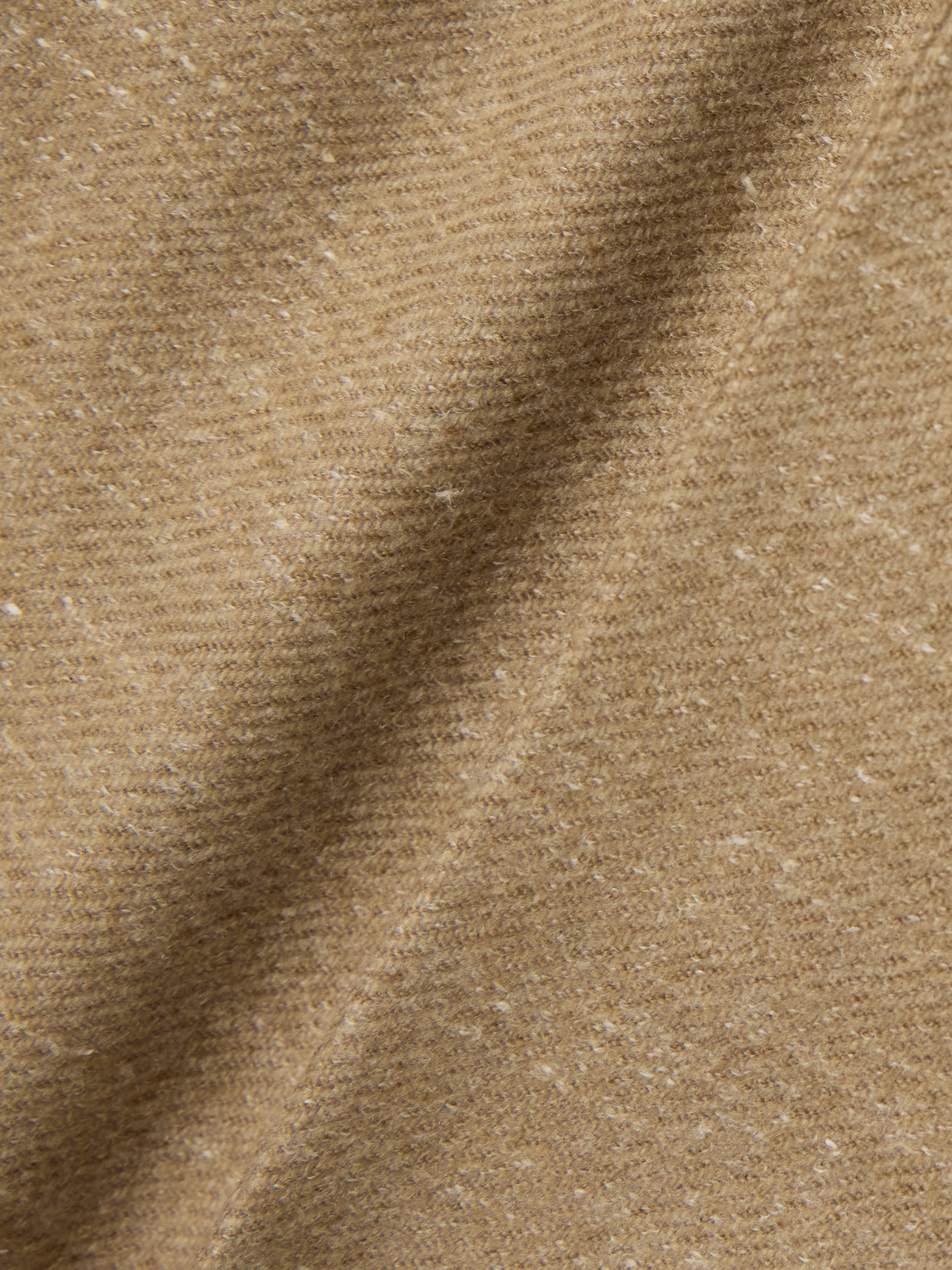 LORO PIANA DAN PLEATED WOOL, CASHMERE AND LINEN-BLEND TAPERED PANTS