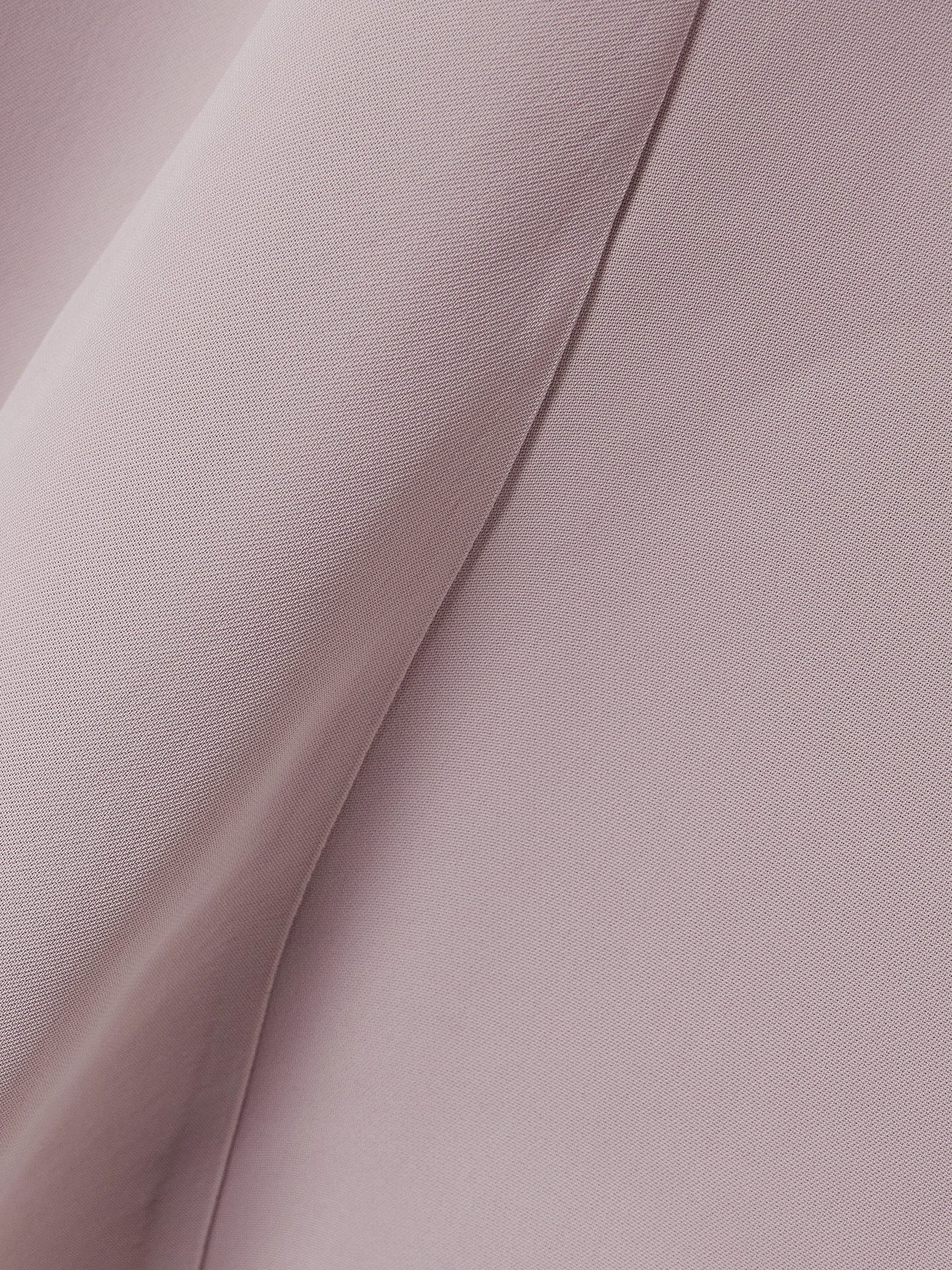 Paneled Asymmetric Crepe Midi