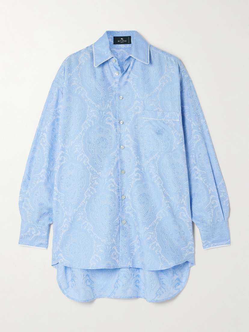 Etro Cotton-jacquard Shirt