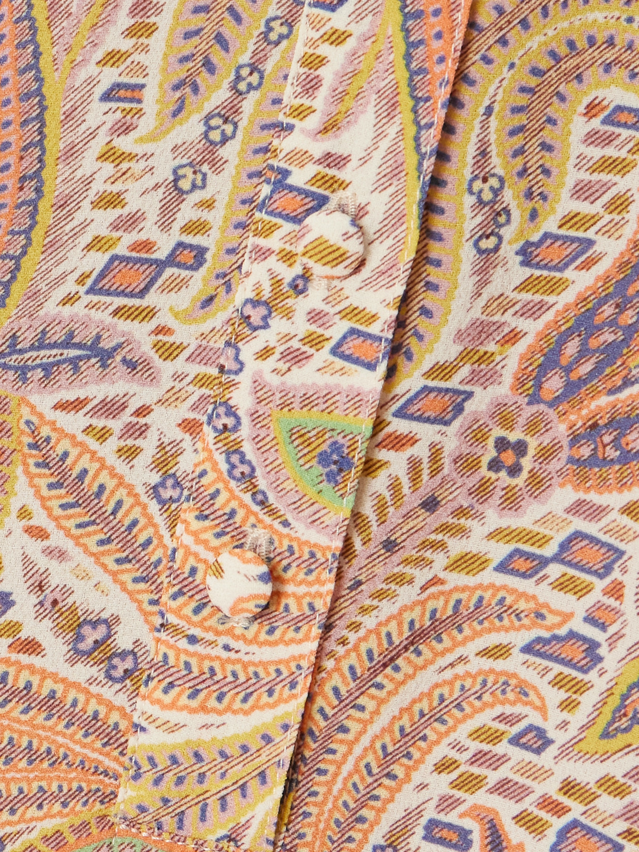 Etro Printed Stretch-crepe Midi Dress In Brown