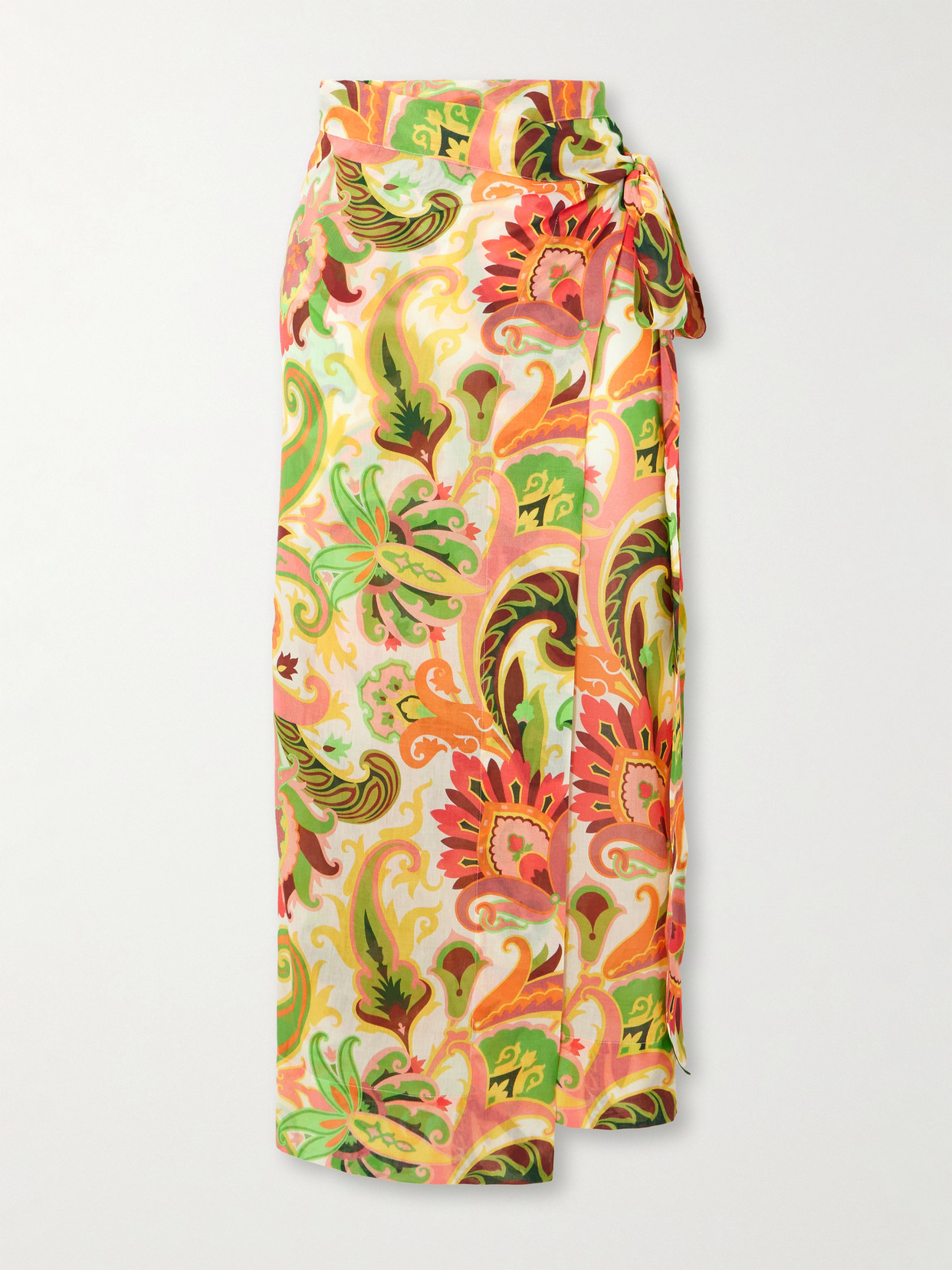 Paisley Silk Cotton Pareo
