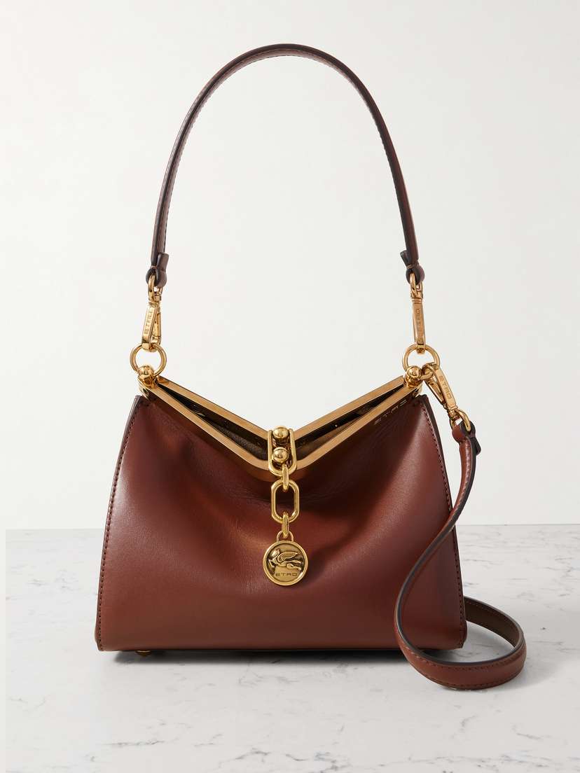 Etro Leather Shoulder Bag