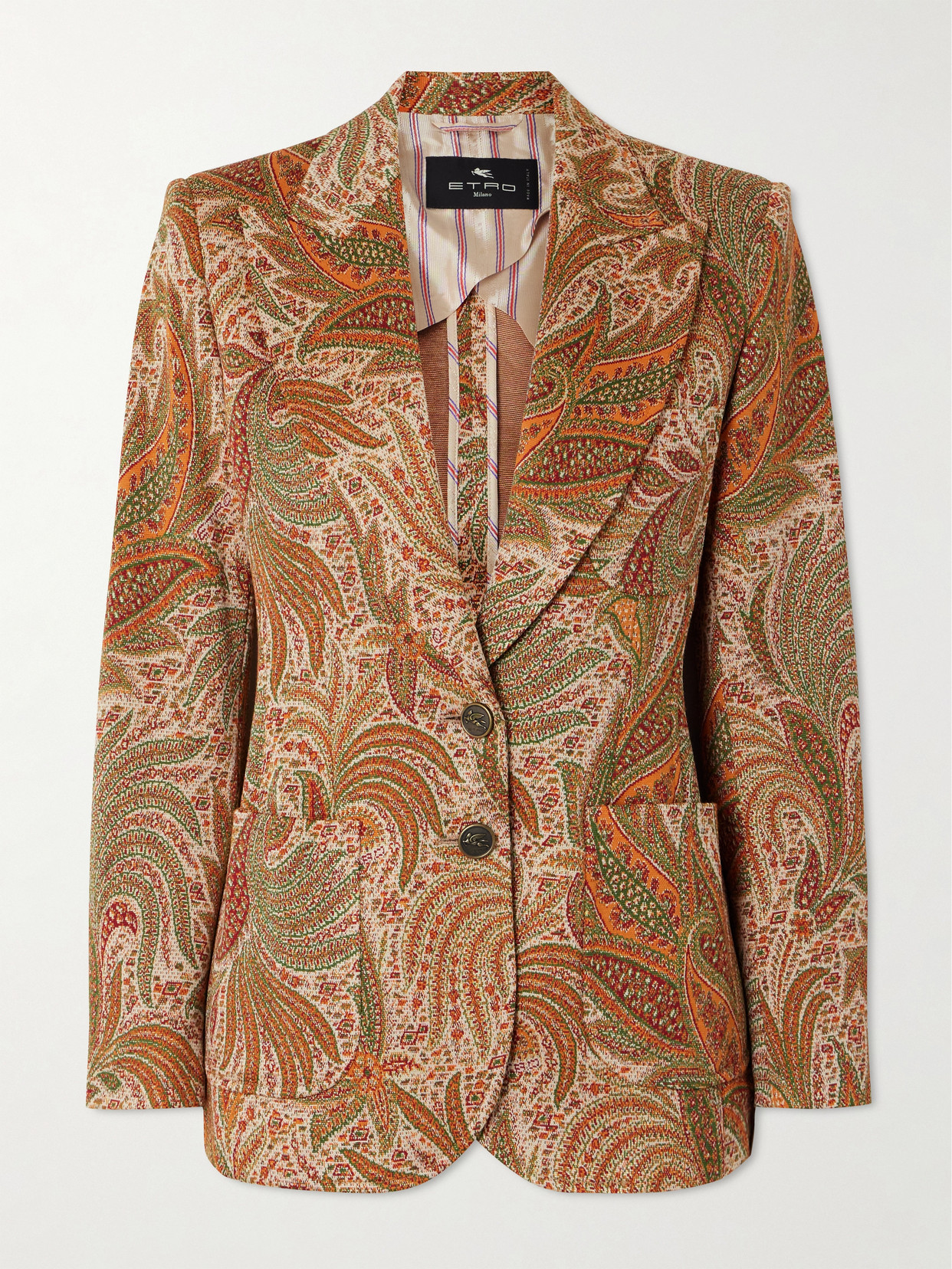 Etro - Jacquard-knit Blazer - Multi