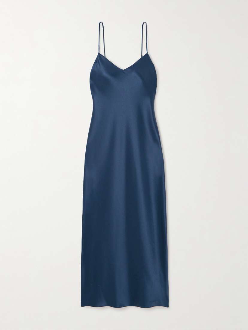 Polo Ralph Lauren Satin Midi Dress