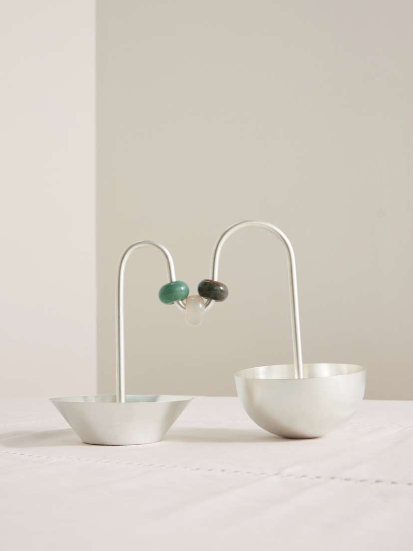 Natalia Criado plated And Quartz Bowls