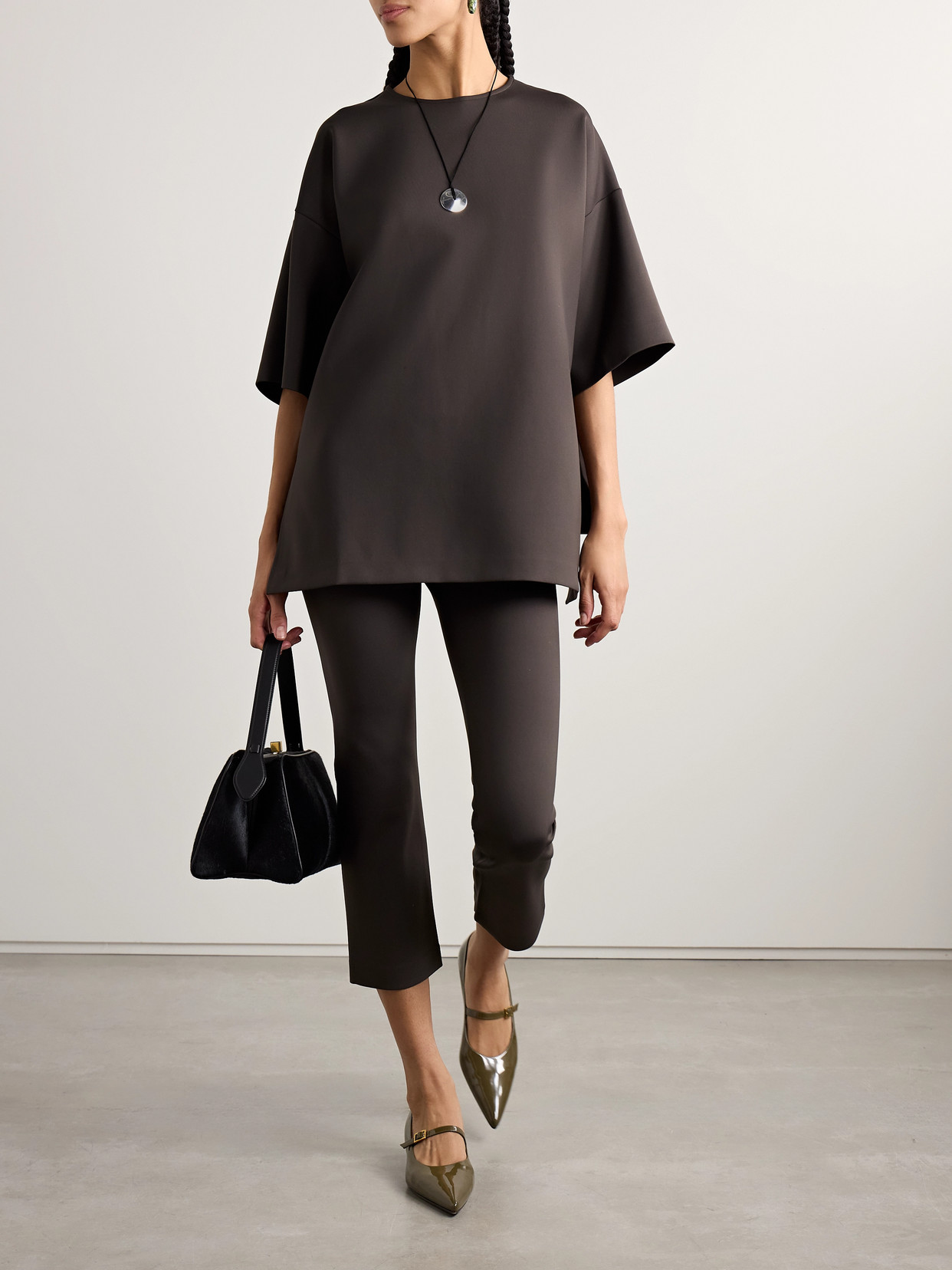 FFORME STRETCH-PONTE T-SHIRT