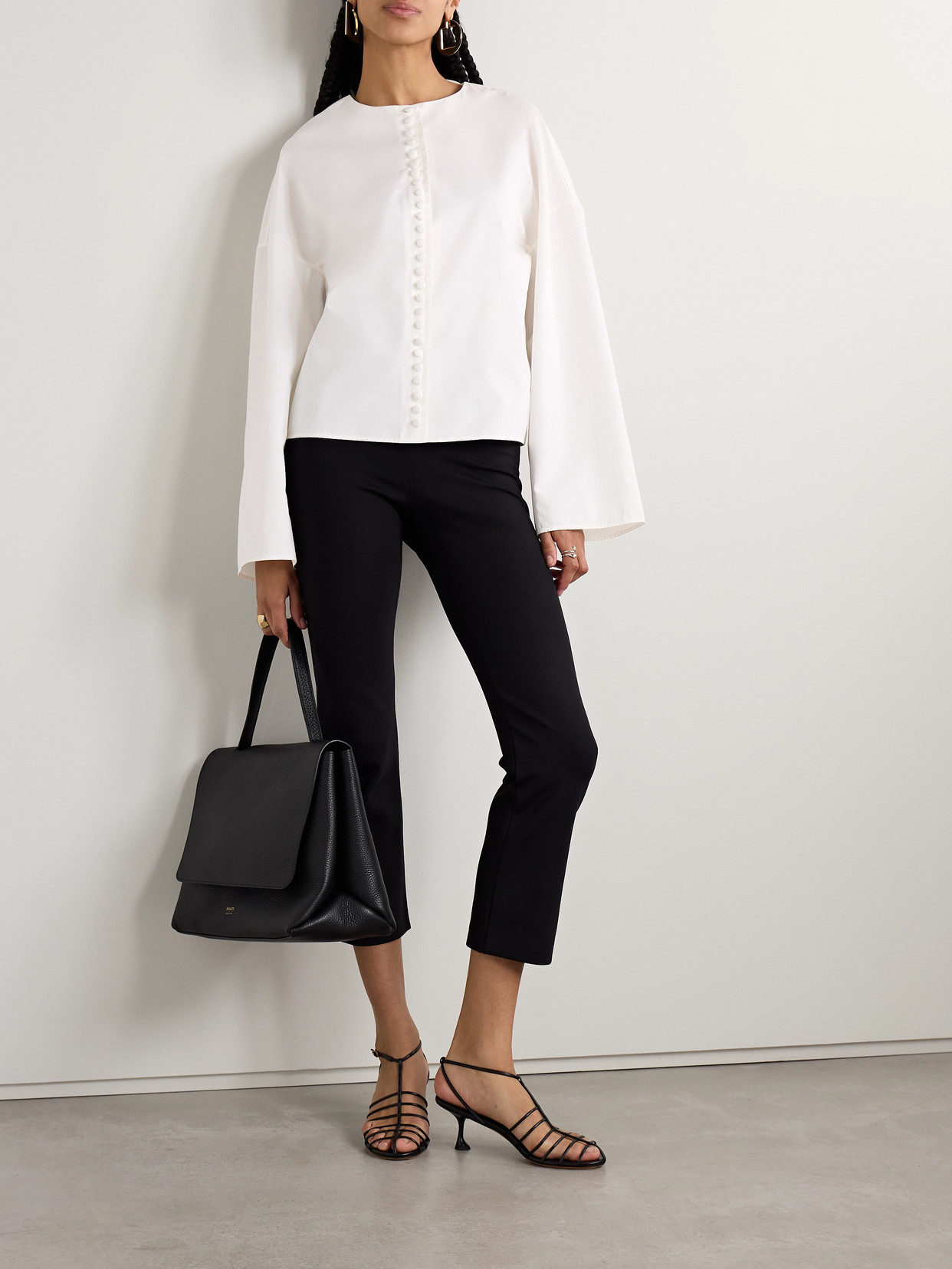 FFORME FISH COTTON-POPLIN SHIRT