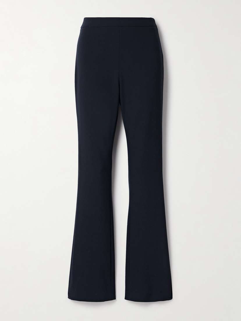 FFORME Jem Wool-blend Crepe Flared Pants