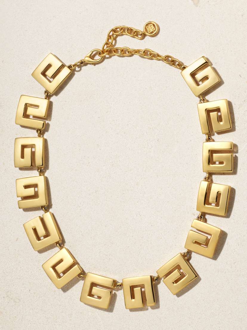 Susan Caplan Vintage Givenchy Gold-plated Necklace