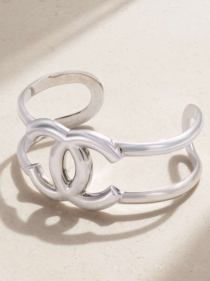 Vintage Chanel plated Cuff