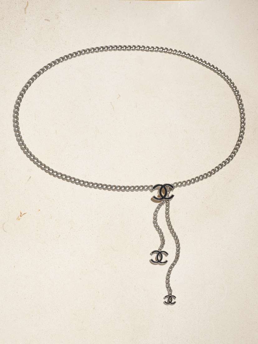 Vintage Chanel plated Belt