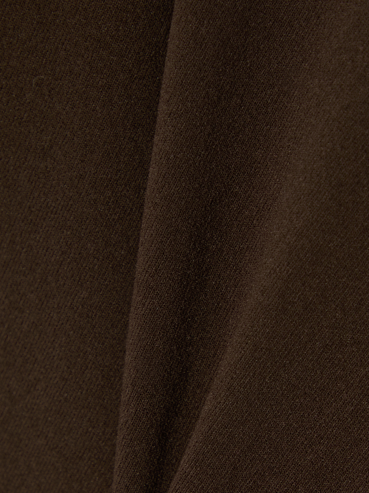 Alaïa Paneled Cropped Jersey Top In Brown