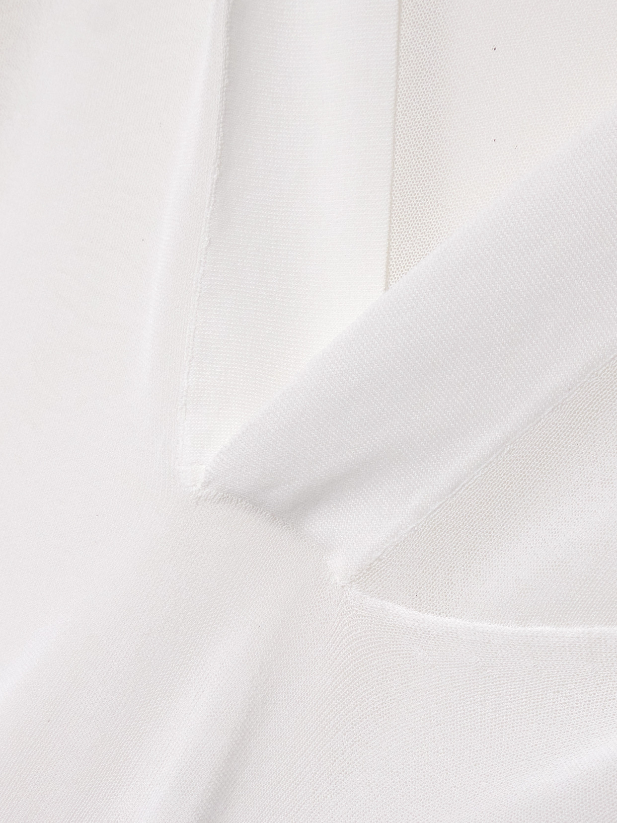Alaïa Cotton Hooded Bodysuit In White