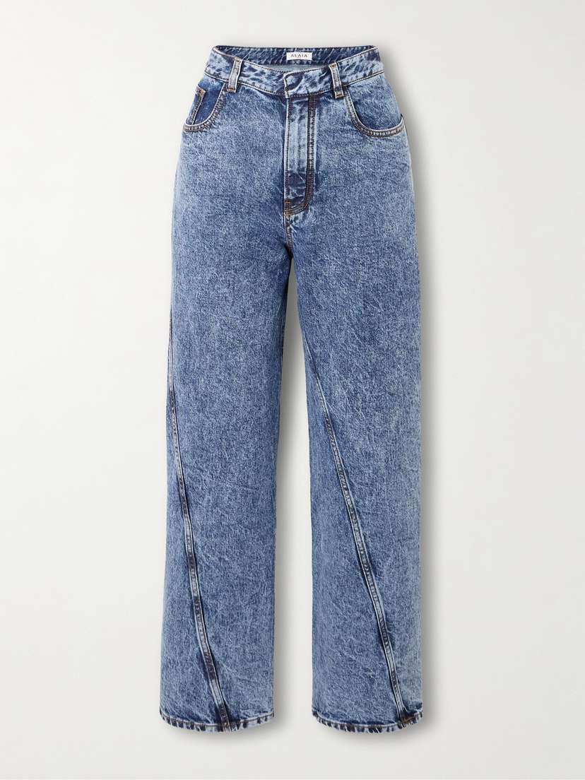 Alaïa — Paneled jeans