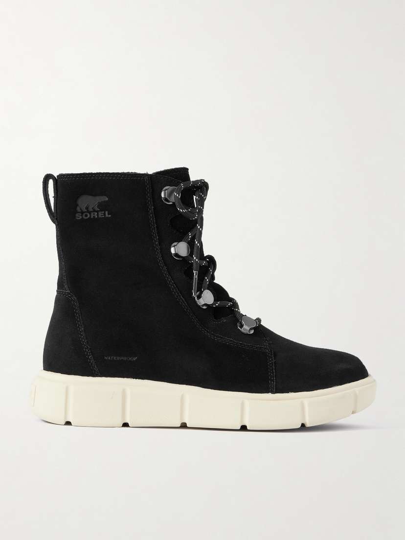 Sorel Explorer Iii Jane Suede Ankle Boots
