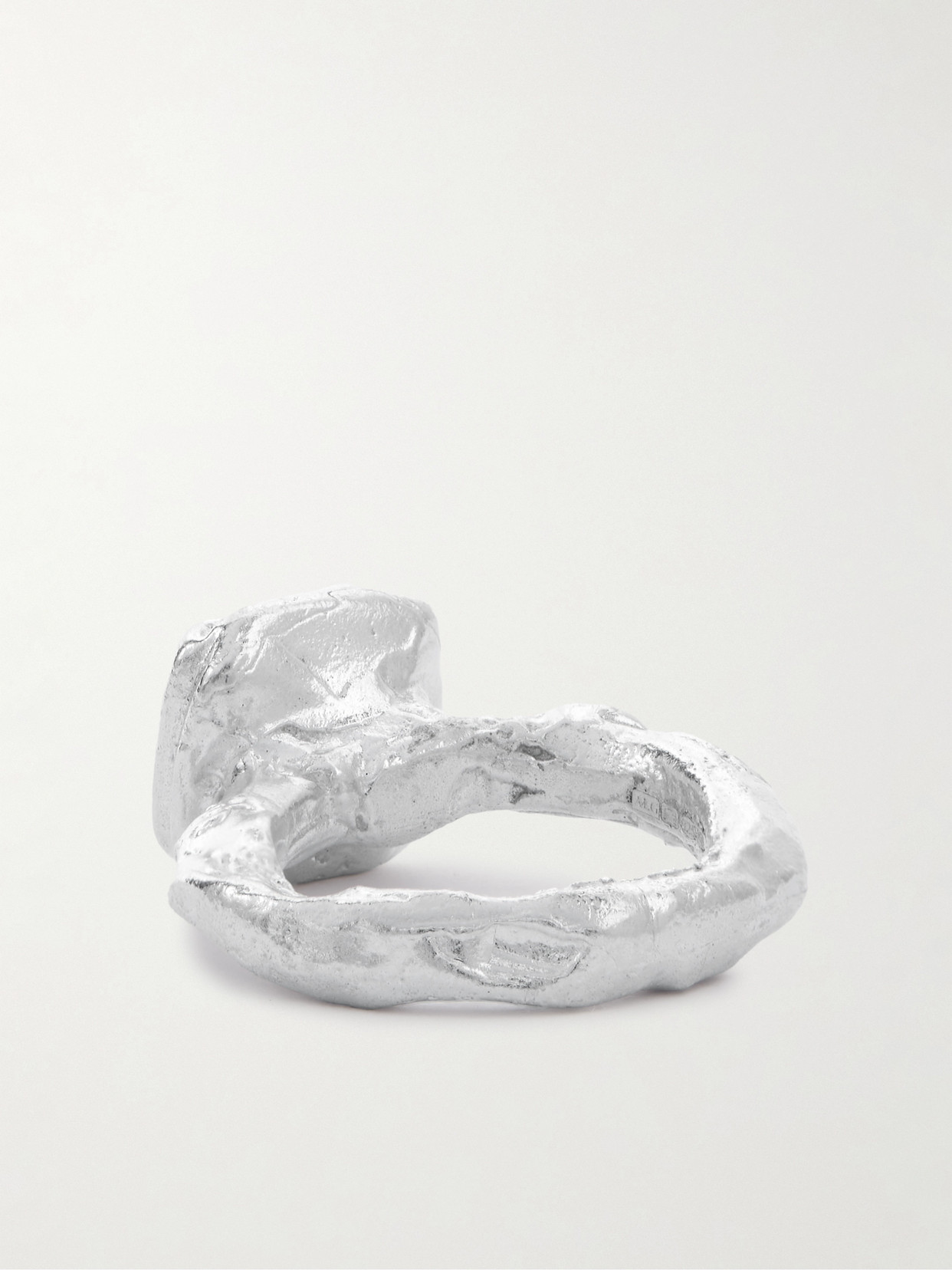 Alighieri The Ancient Incantations Recycled Silver Pinky Ring In Silver