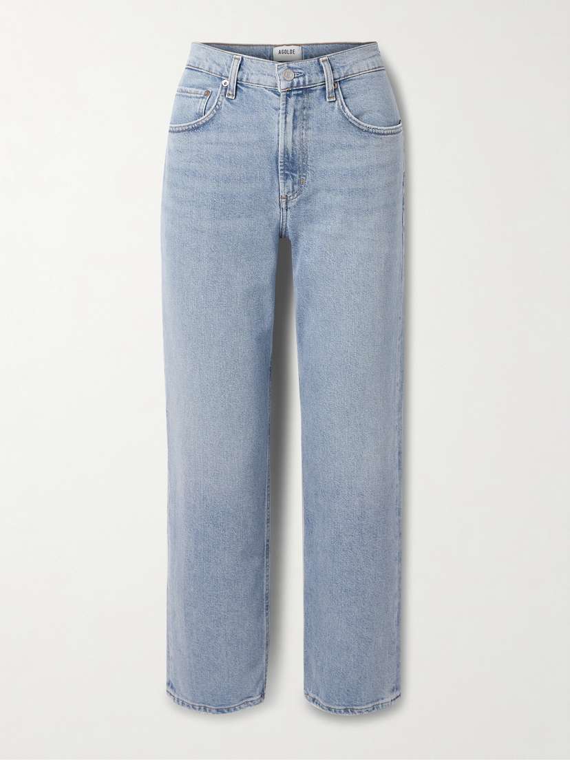 AGOLDE Valen Mid-rise Straight-leg Jeans