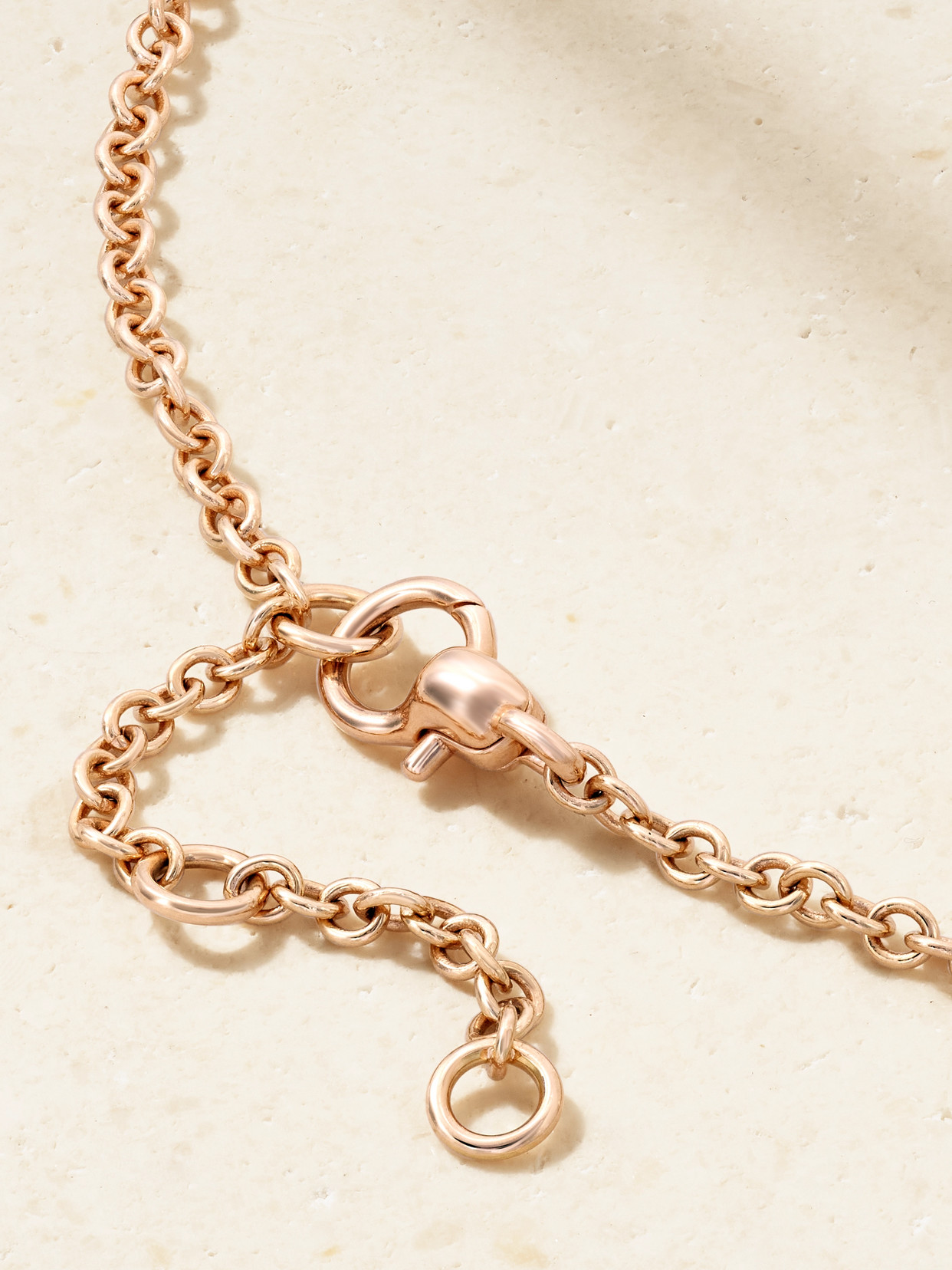 Pomellato Together 18-karat Rose Gold, Rhodium-plated And Diamond Necklace In Gold
