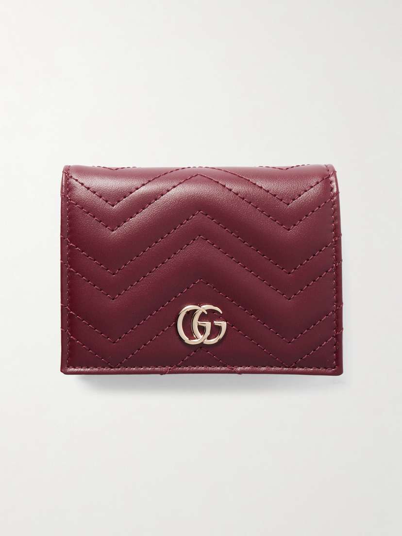 Gucci Gg Marmont 2.0 Quilted Leather Wallet
