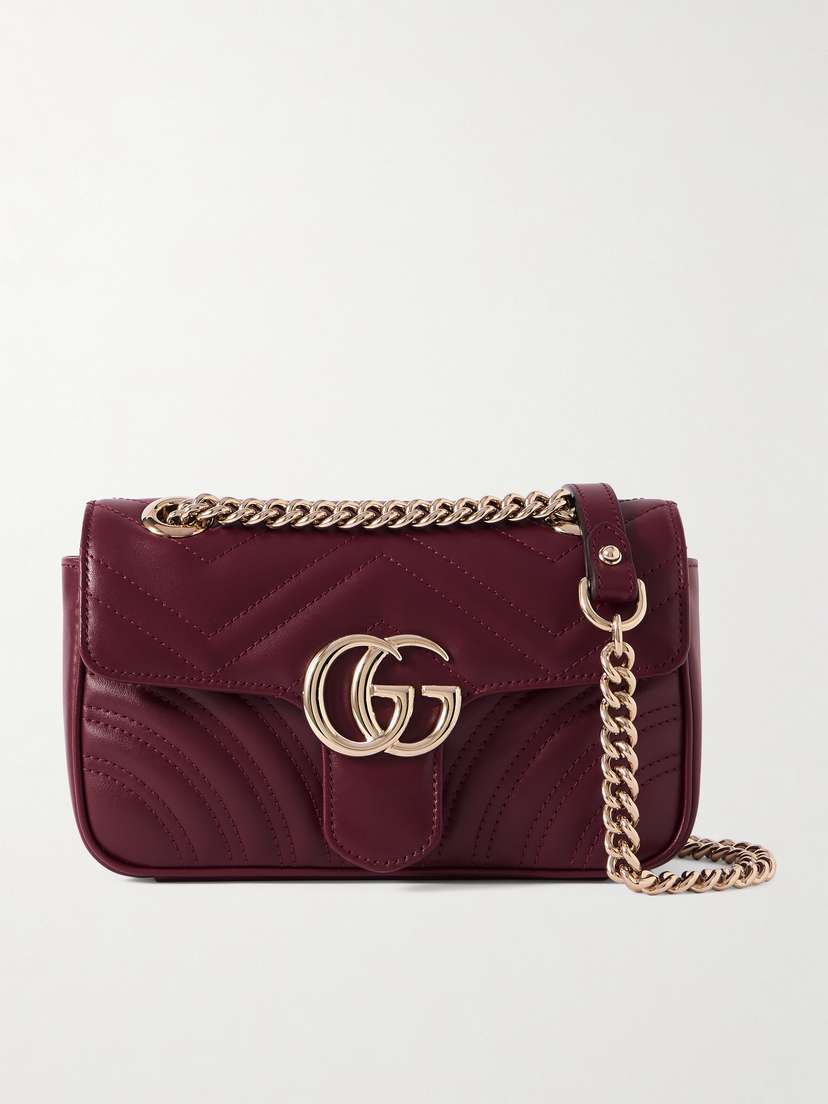 Gucci Gg Marmont 2.0 Quilted Leather Shoulder Bag
