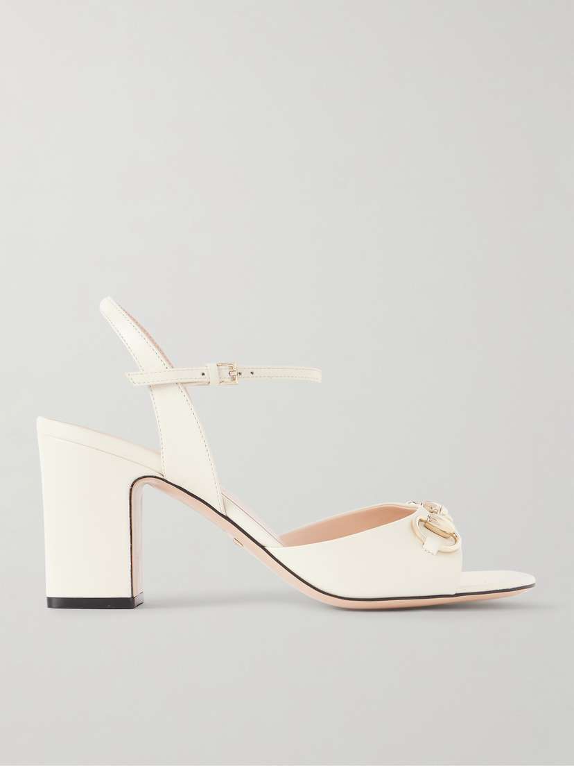 Gucci Lady Horsebit-embellished Leather Sandals